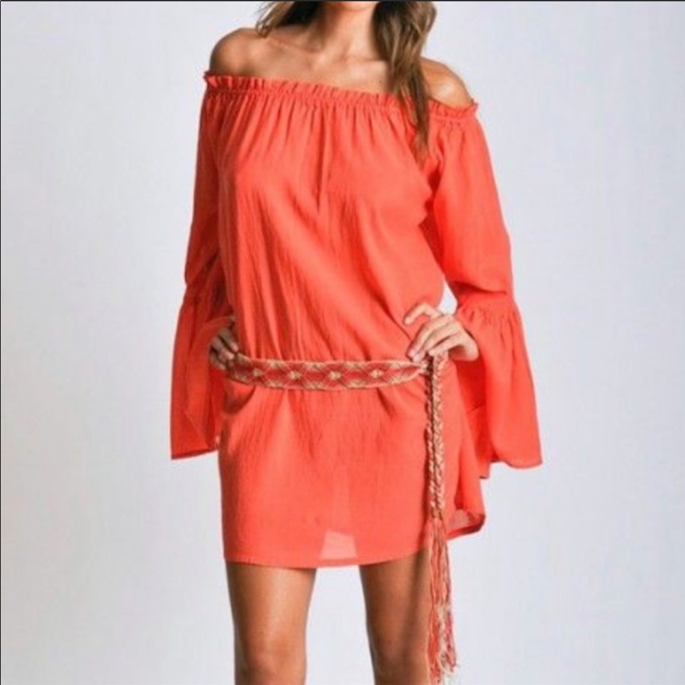 Much et Muchetta off shoulder dress/coverup!